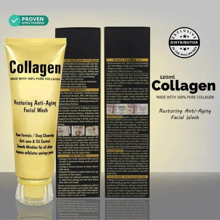 Collagen Whitening And Brightening Face Wash 120ML