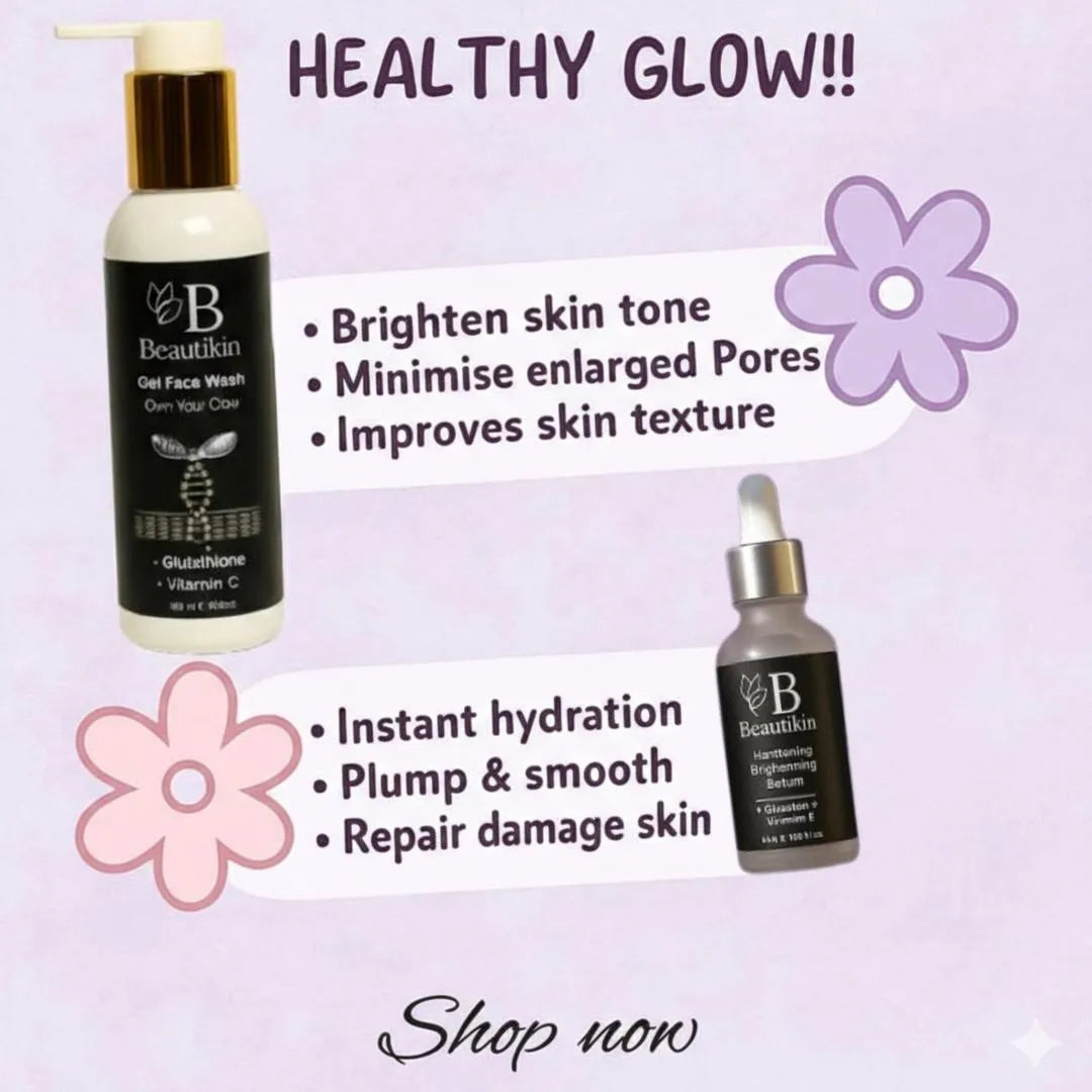 2 in 1 Face Wash & Face Serum - Essential Skincare Duo